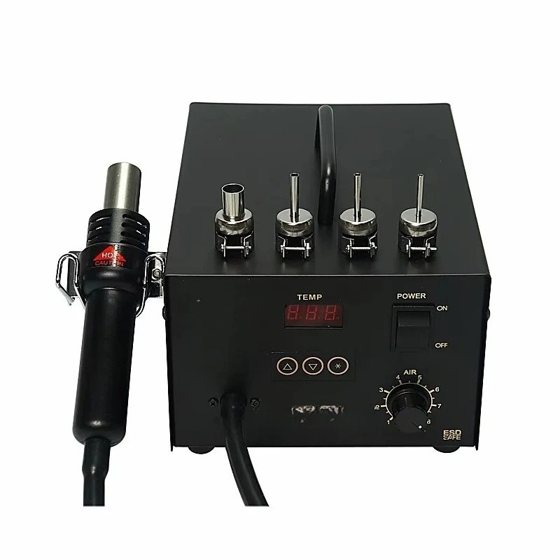 Hot Air Gun QUICK850D Digital Display Adjustable Temperature Desoldering Station
