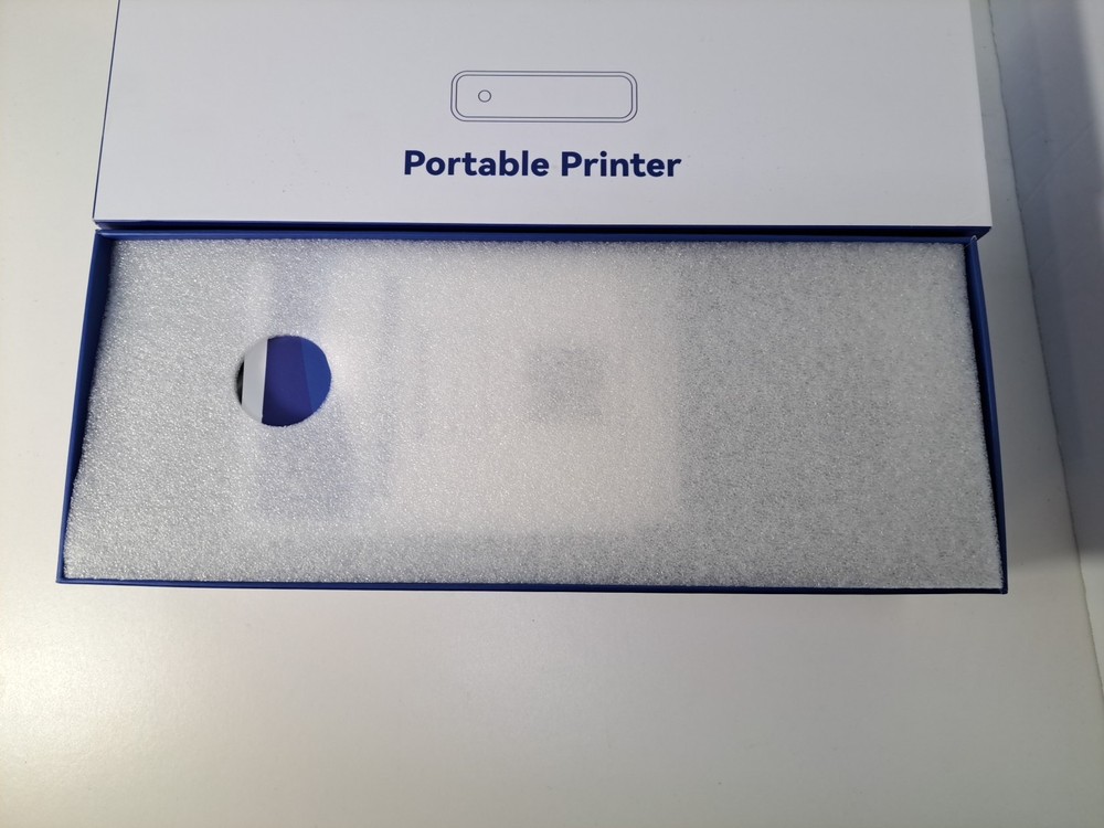 Open Box Aixiqee A80 Portable Wireless Thermal Printer Bluetooth