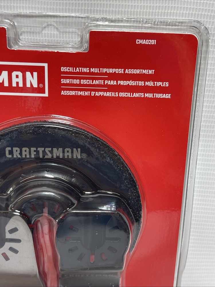 CRAFTSMAN Oscillating Multipurpose Assortment CMA0201 New