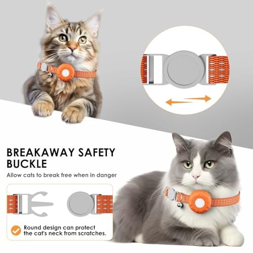 GPS Tracker for Cats () Orange