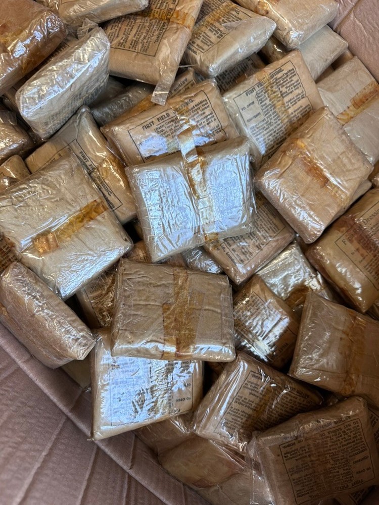 Original New Old Stock WW2 British Army First Aid Field Dressing