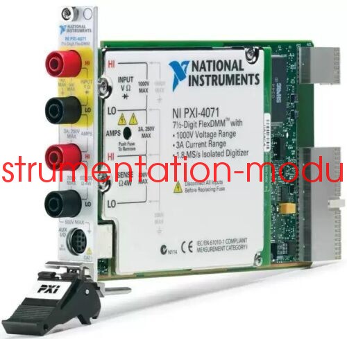 National Instruments NI PXI-4071 7½-Digit FlexDMM Digital Multimeter Module