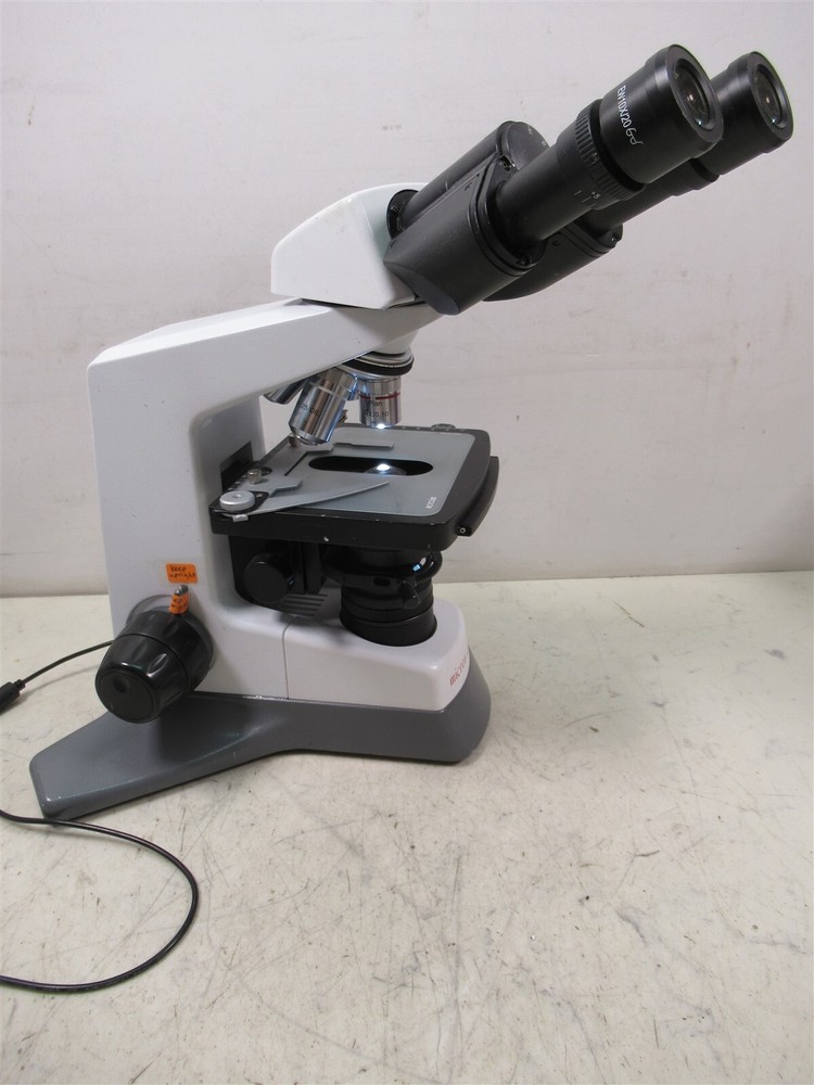 Micros Austria Binocular Microscope 4 Objectives & Eyepieces MCX100LED Daffodil