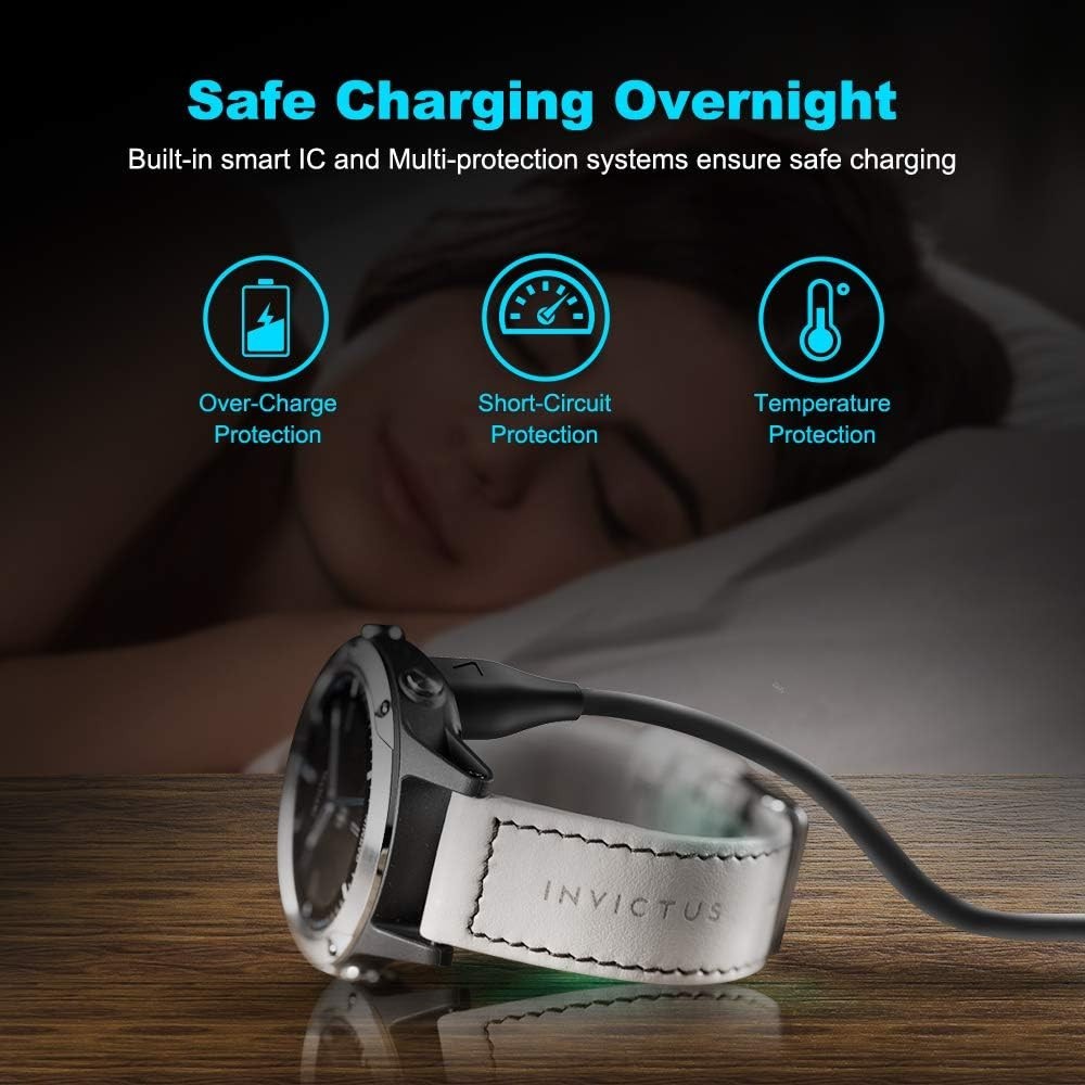 Multi-Device Compatible Fast Charging USB Cable for Garmin - 2x 1M Cables