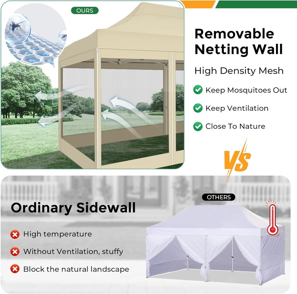 Carport Canopy Replacement 10x20 White