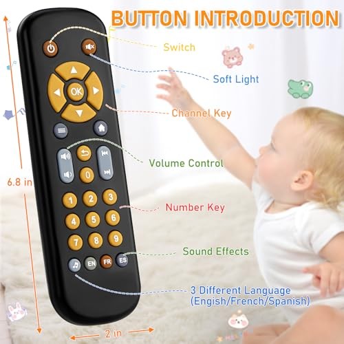 Baby Toy Remote Control with Lights