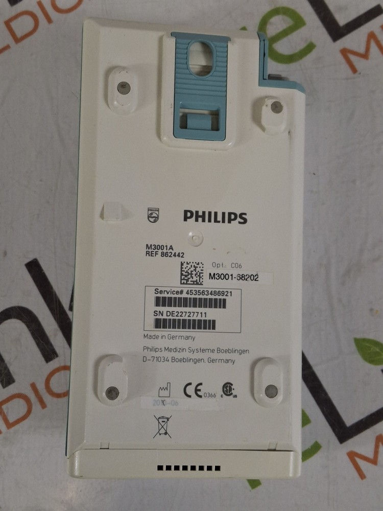 Philips M3001A-C06 Fast SpO2, NIBP, ECG, Temp, IBP MMS Module