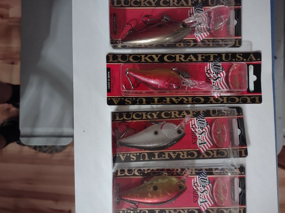 Lucky Craft Crankbaits Nib 4 Total Nice Baits