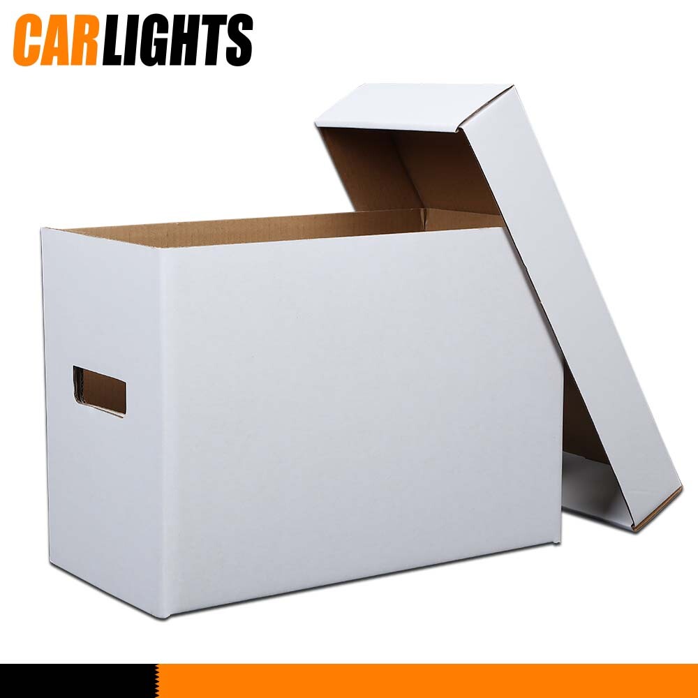 3PCS Short Comic Book Storage Boxes Holds 150 175 Stackable Archival Cardboard