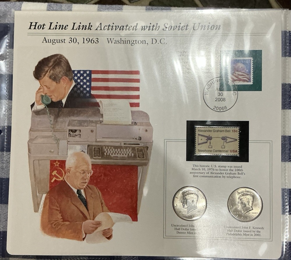 JFK Postal Commerative Society Pages