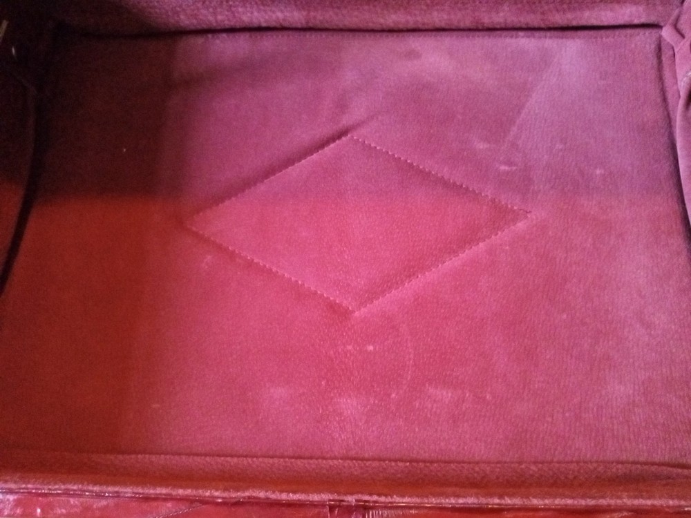 Vintage Amiet Eel skin Briefcase.