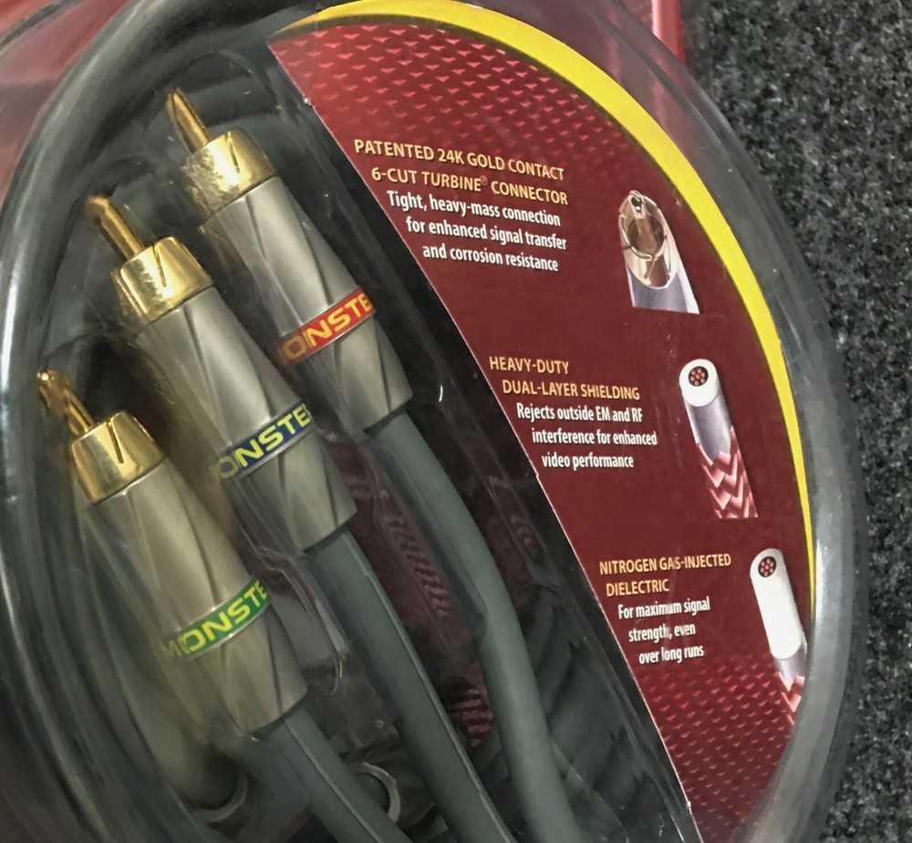 Monster Cable 500CV Component Video 2m (6.56 ft.) High Performance Cable