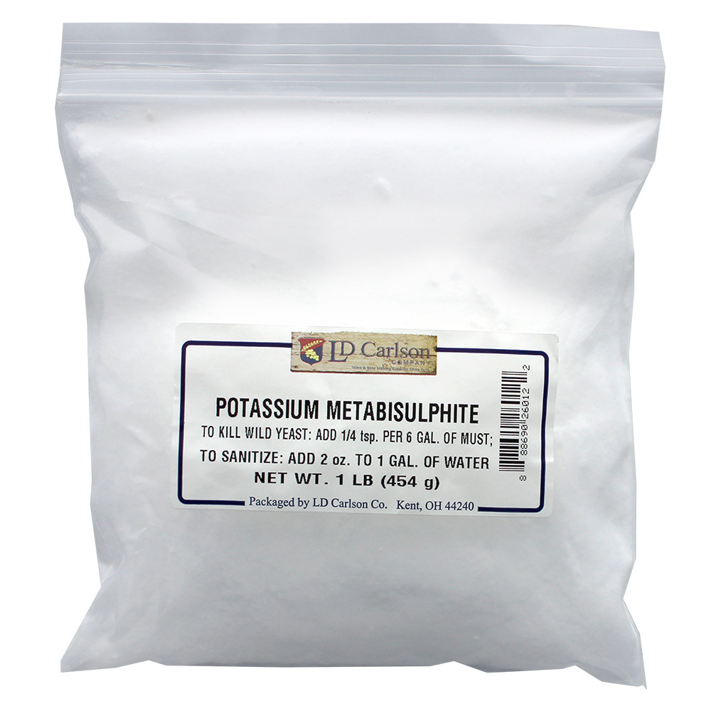 Potassium Metabisulfite - 1 lb.