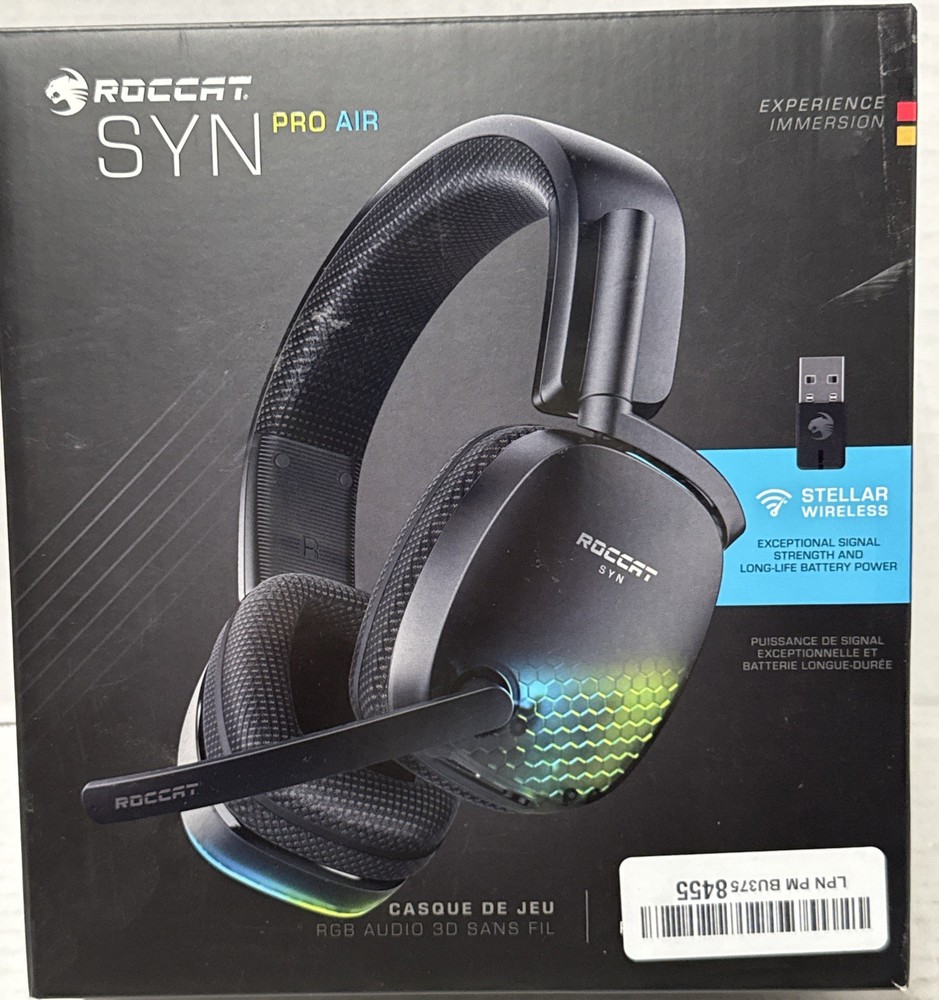 ROCCAT Syn Pro Air Wireless Gaming Headset