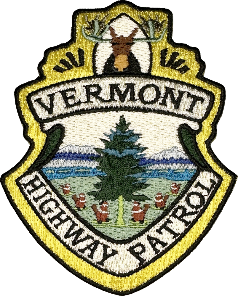 VERMONT HIGHWAY PATROL SHOULDER PATCH: Super Troopers (2001)