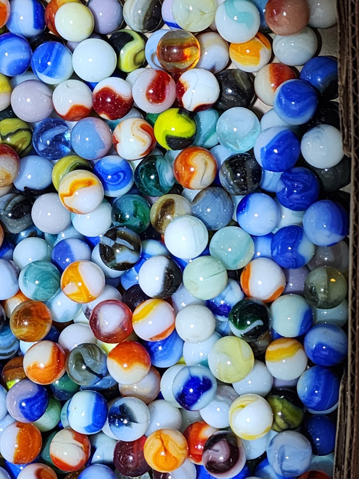 VINTAGE JABO CLASSICS MARBLES. 100 COUNT LOT $28.99 Postpaid