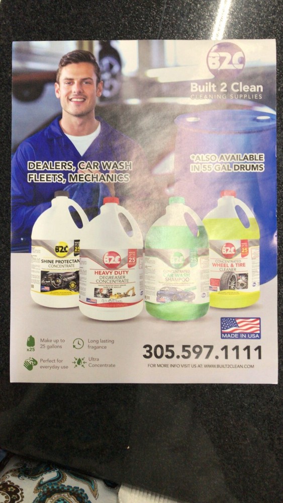 Touchless Car Wash Shampoo (1 Gal)