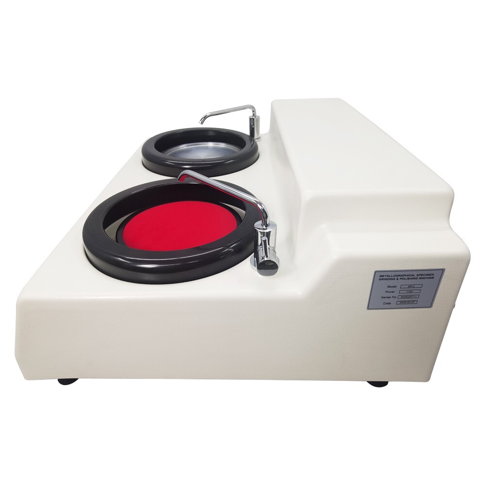 Metallographic Sample Grinding Polishing Machine Double Disk 110V 370W