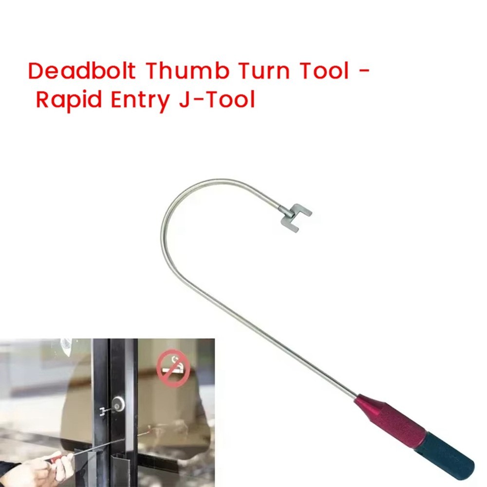 Locksmith Bypass Deadbolt Thumbturn Tool for Opening and Prying Doors Store8969