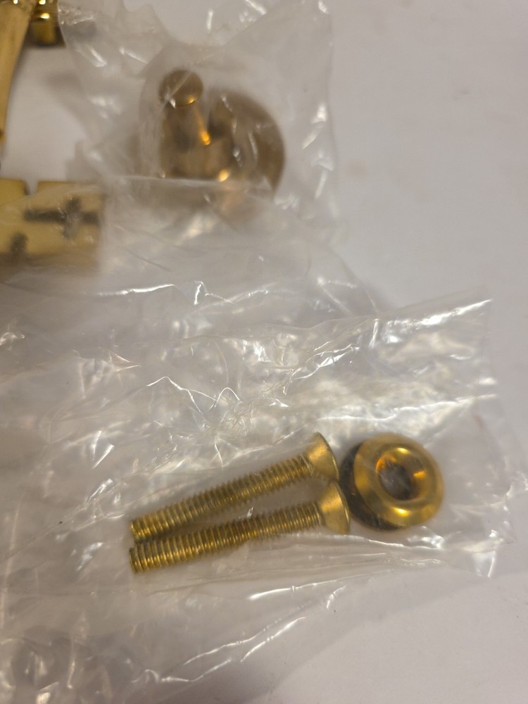 Vintage Baldwin #0181 Solid Brass Key Door Knocker Nos.