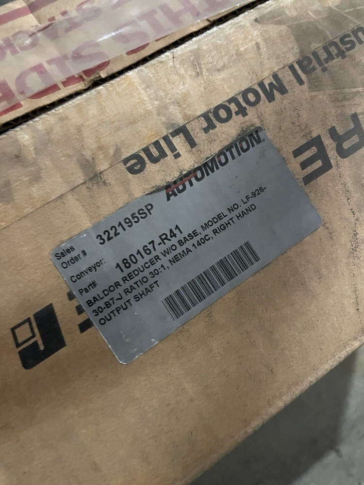 Baldor GLF3026BJ Reducer