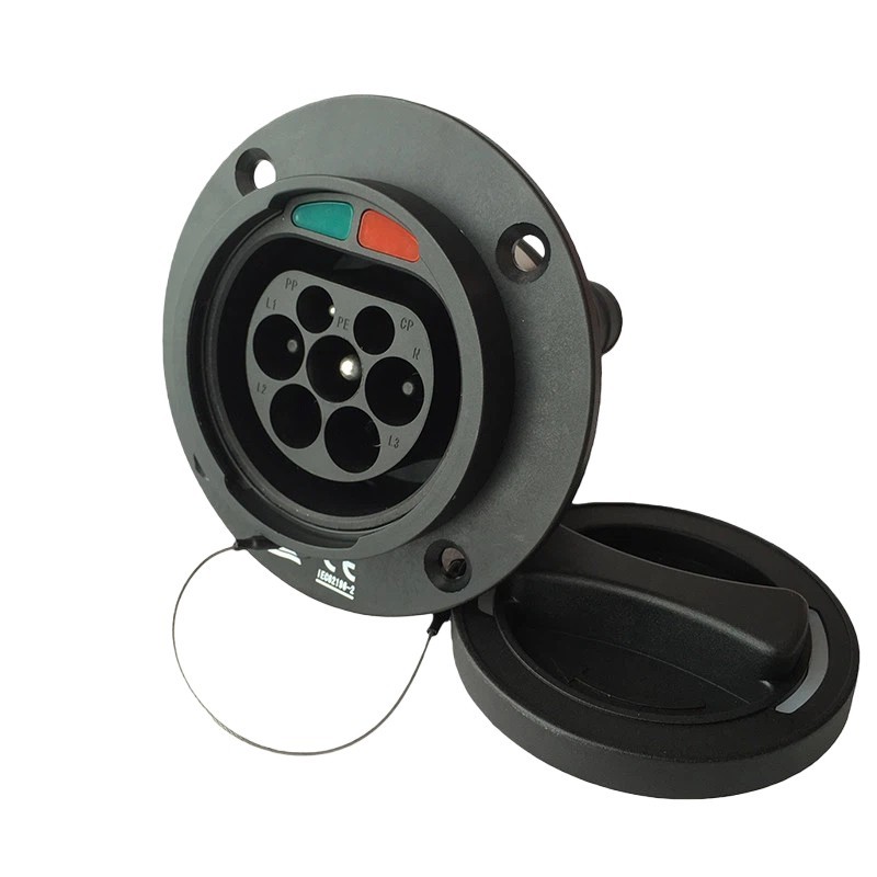 Socket Replacement AC Type 2 Male (car side), 16A 3.5kW 250V Single Phase