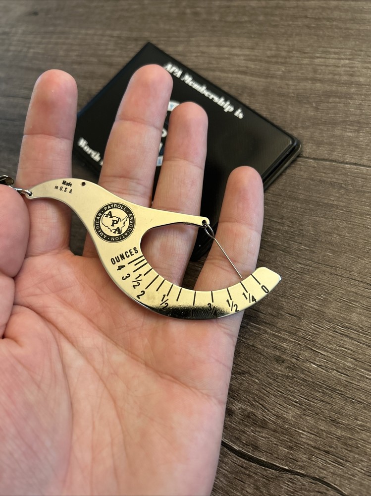 Vintage APA American Payroll Association Mini Scale