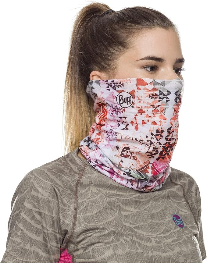 BUFF CoolNet UV Neck Gaiter, UPF 50, Breathable, Cooling Bandana, Azir