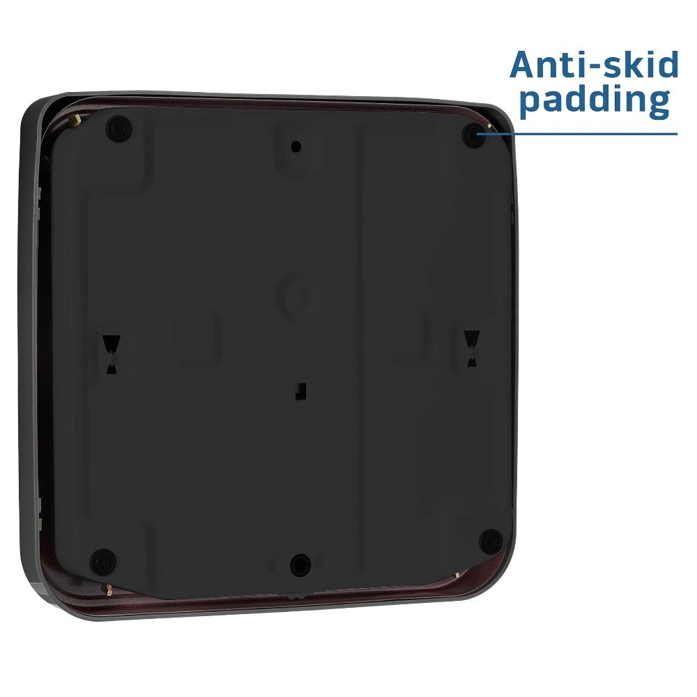 Sturdy Metal Platform Compact Dial Bathroom Scale 330 lb Large Capacity