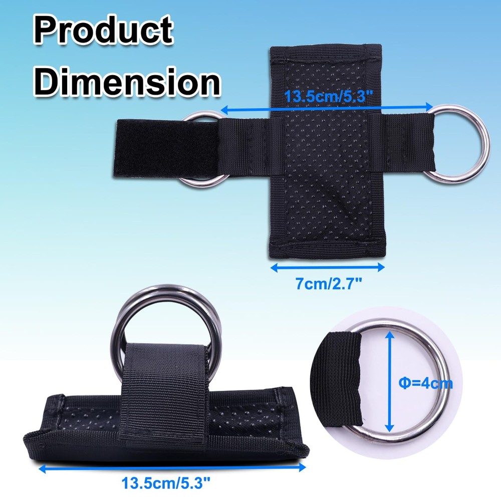 Dumbbell Strap for Dip Belt, Squat, Pullup Weightlifting Accessory
