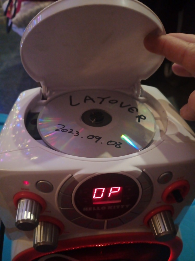 Hello Kitty Karaoke Machine CD With Microphone 2023 Model