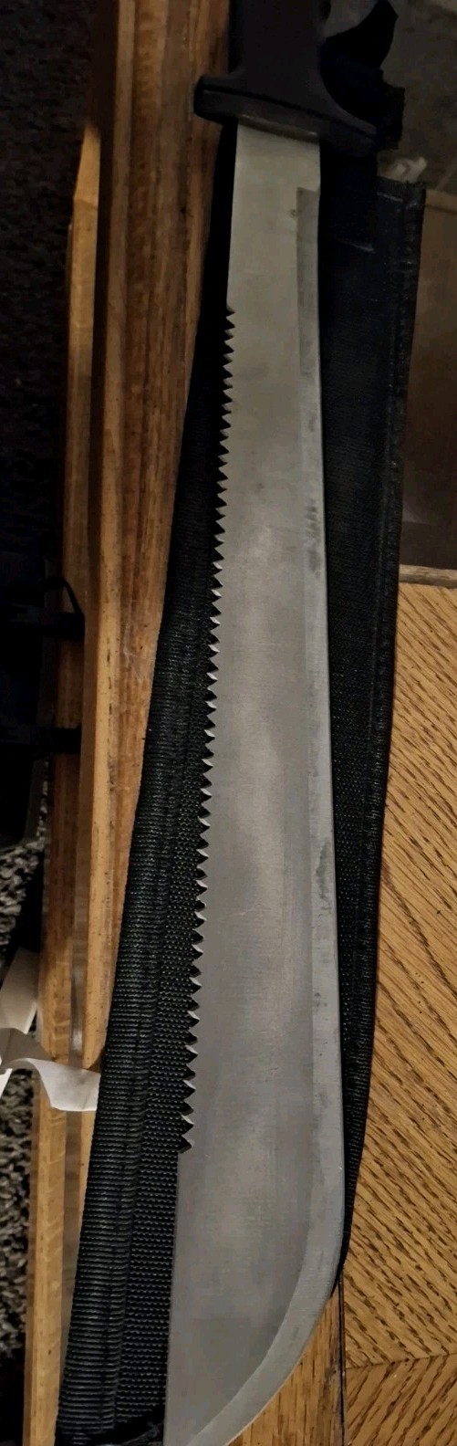 Machete with Sheath, 18-inch Blade, Outdoor Cutting Tool