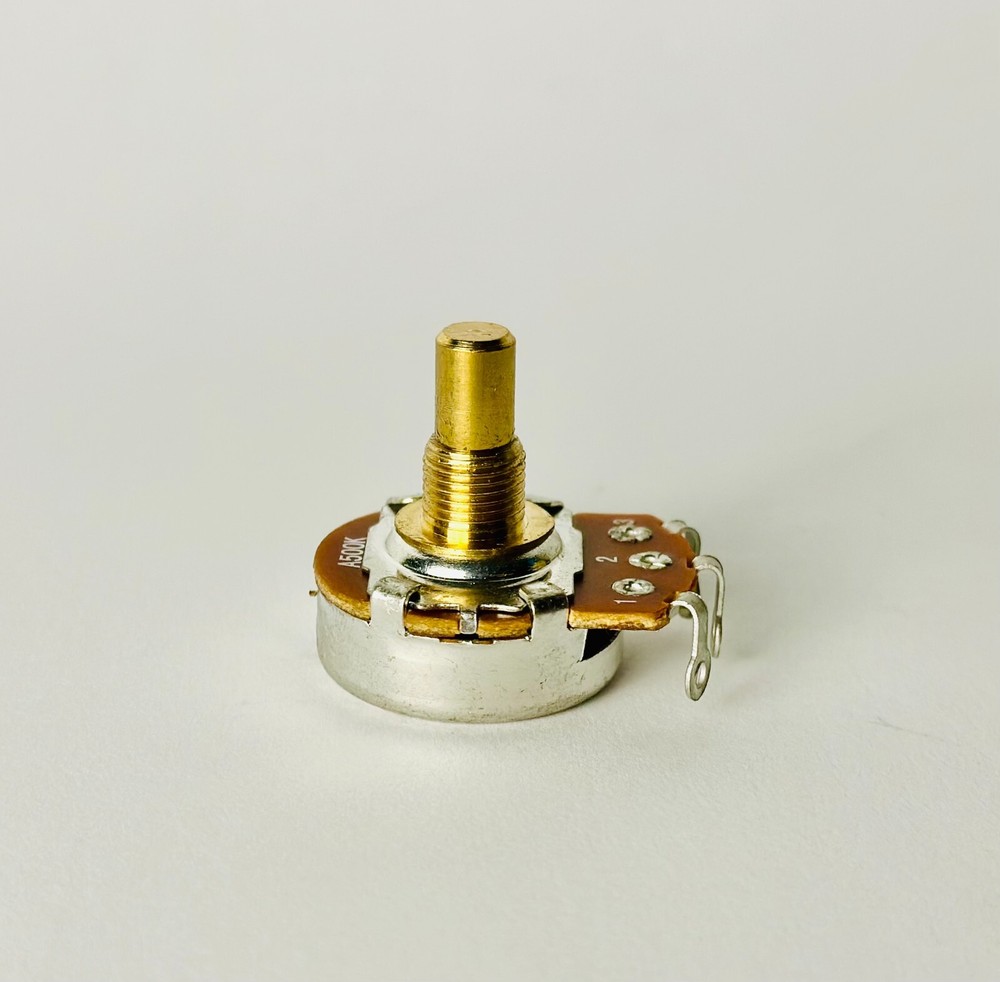 500 K Brass shaft potentiometer
