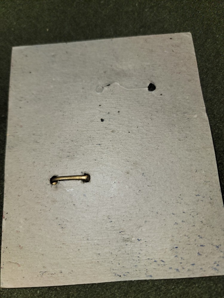 WWII Homefront Display Cardboard with One Piece Present