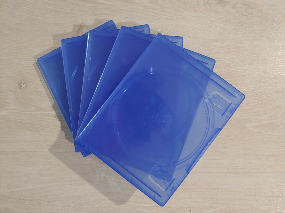 Lot of 5 Empty Blu Ray cases