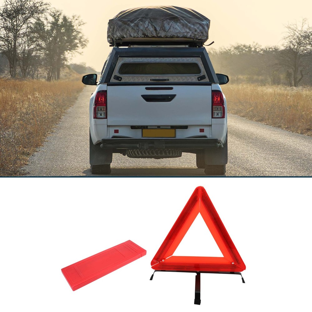 Safety Signal Triangle with LED Reflective Triangle Case