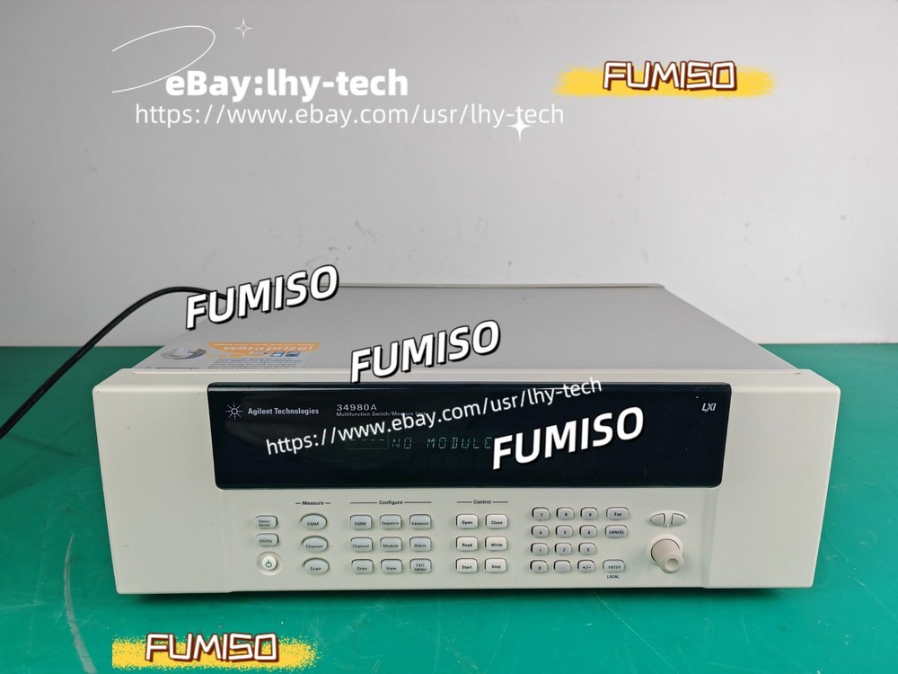 Keysight Agilent 34980A Multifunction Switch Measurement Unit.&lhy