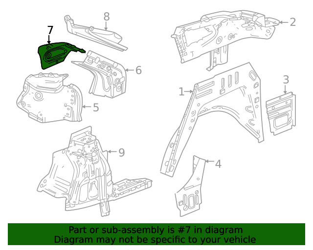 Genuine GM Support Brace 60004012