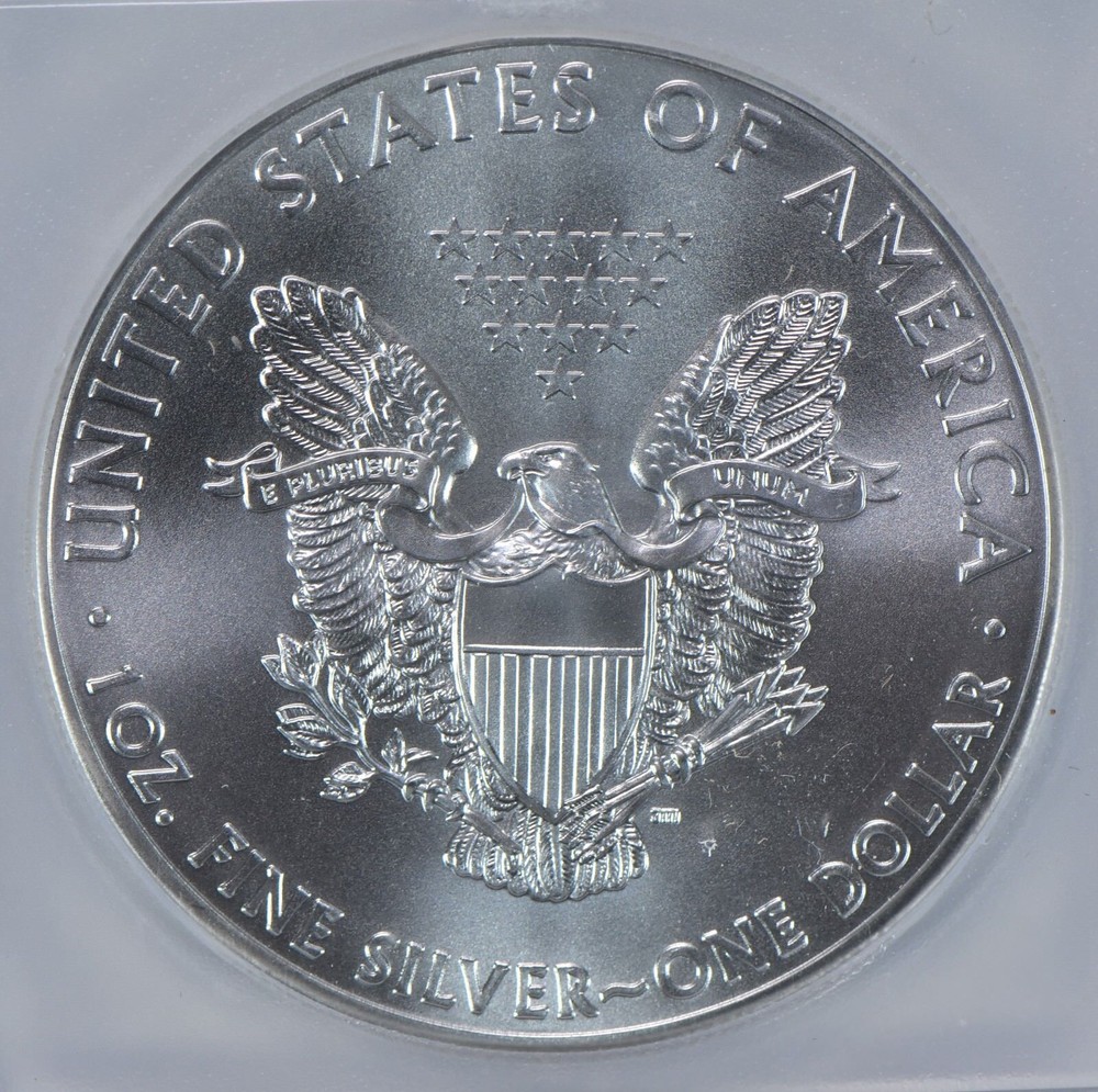 2014 American Silver Eagle MS70 ICG
