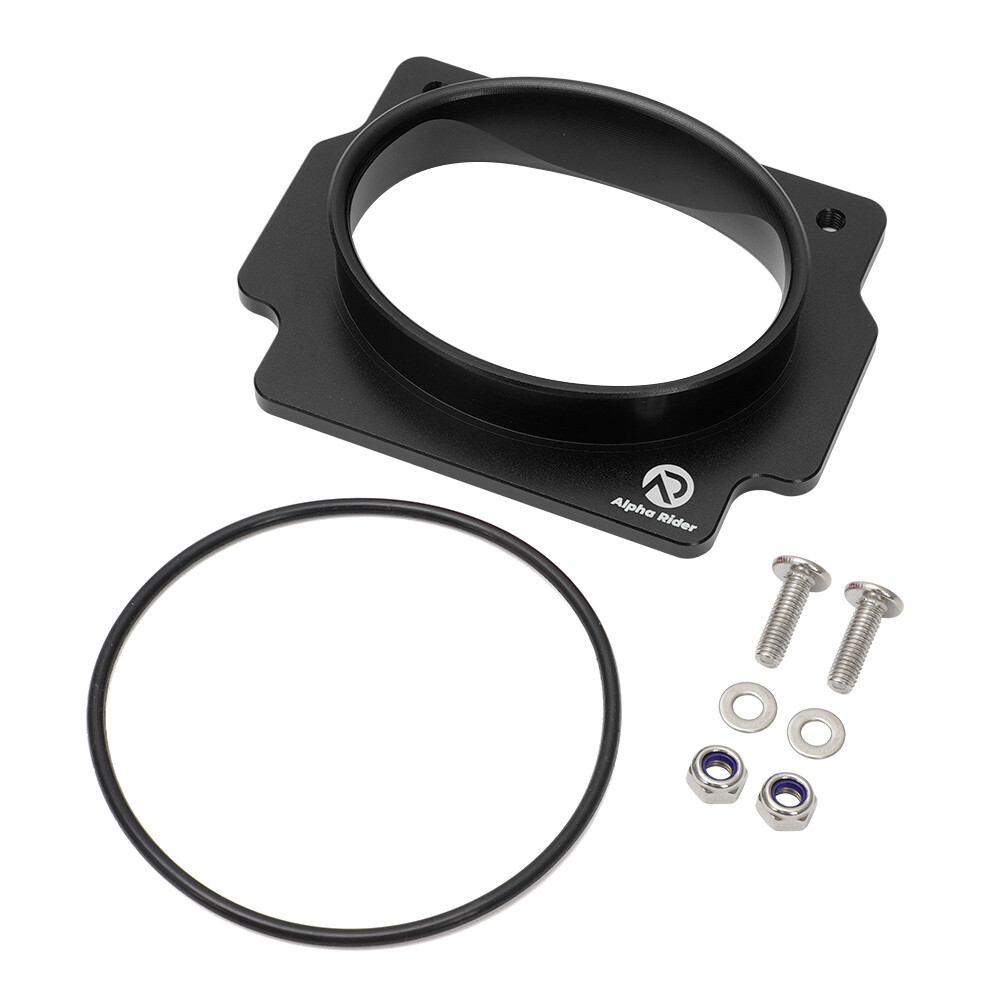 For Yamaha Banshee PRO FLOW Airbox Adapter K+N style Air Filter Outerwear YFZ350