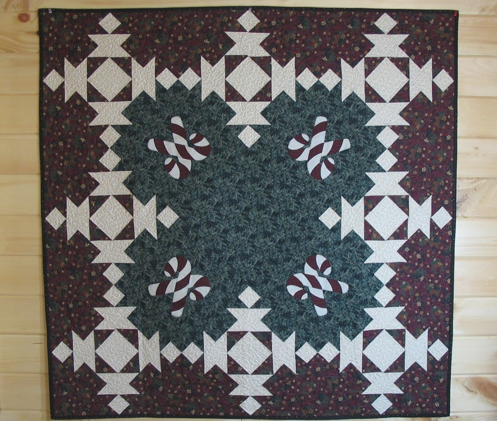 CAMP THIMBLEBERRIES! Rare SANTA'S WORKSHOP "Snowflake Tree Skirt" PATTERN PACK!