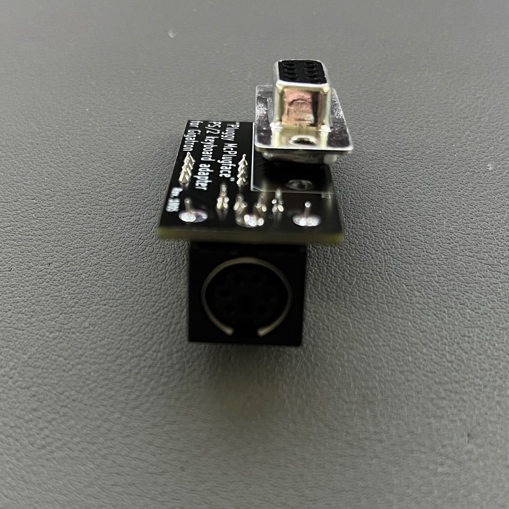 Fully Assembled Gigatron 8 Bit TTL Micro Computer with Pluggy McPlugface Adapter