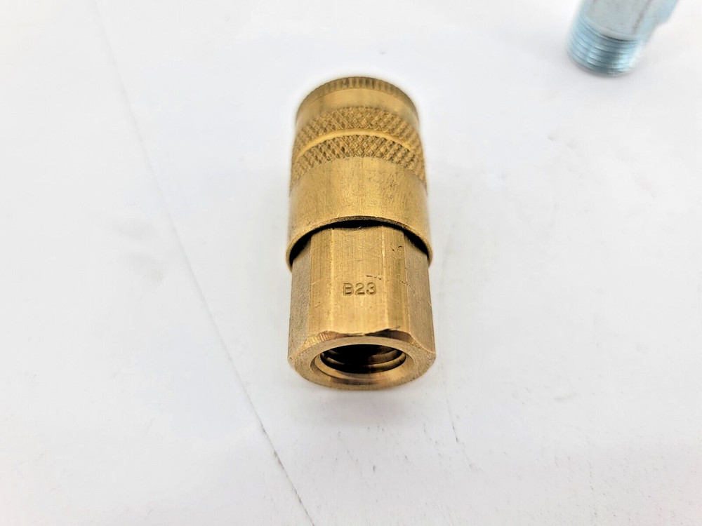 New Parker B23 Quick Connect Pneumatic Coupling W/ H2C-E Nipple