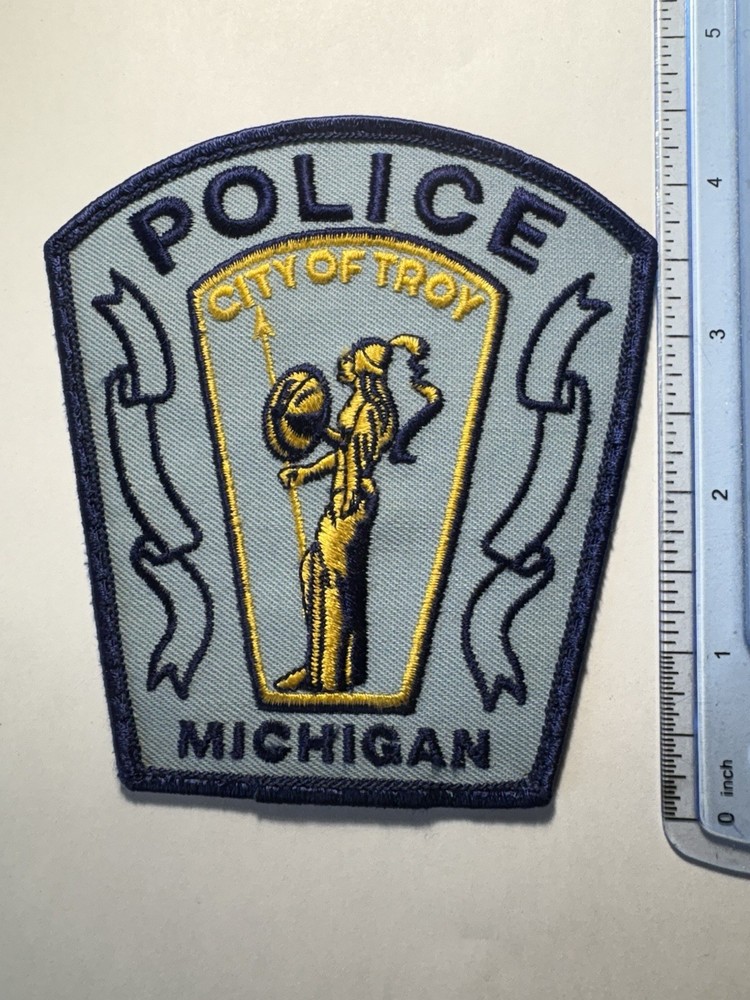 Troy Michigan Police Patch