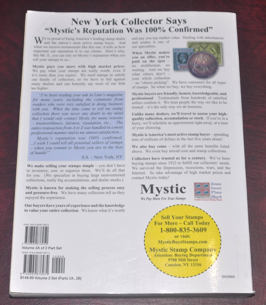 Scott Standard Postage Stamp Catalogue 2024 Volume 2A: Countries C-Cur, ex-lib