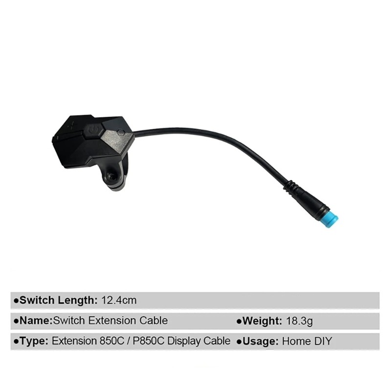 4Pin Switch Button Controller for Bafang P850C Mount Motor Display Panel