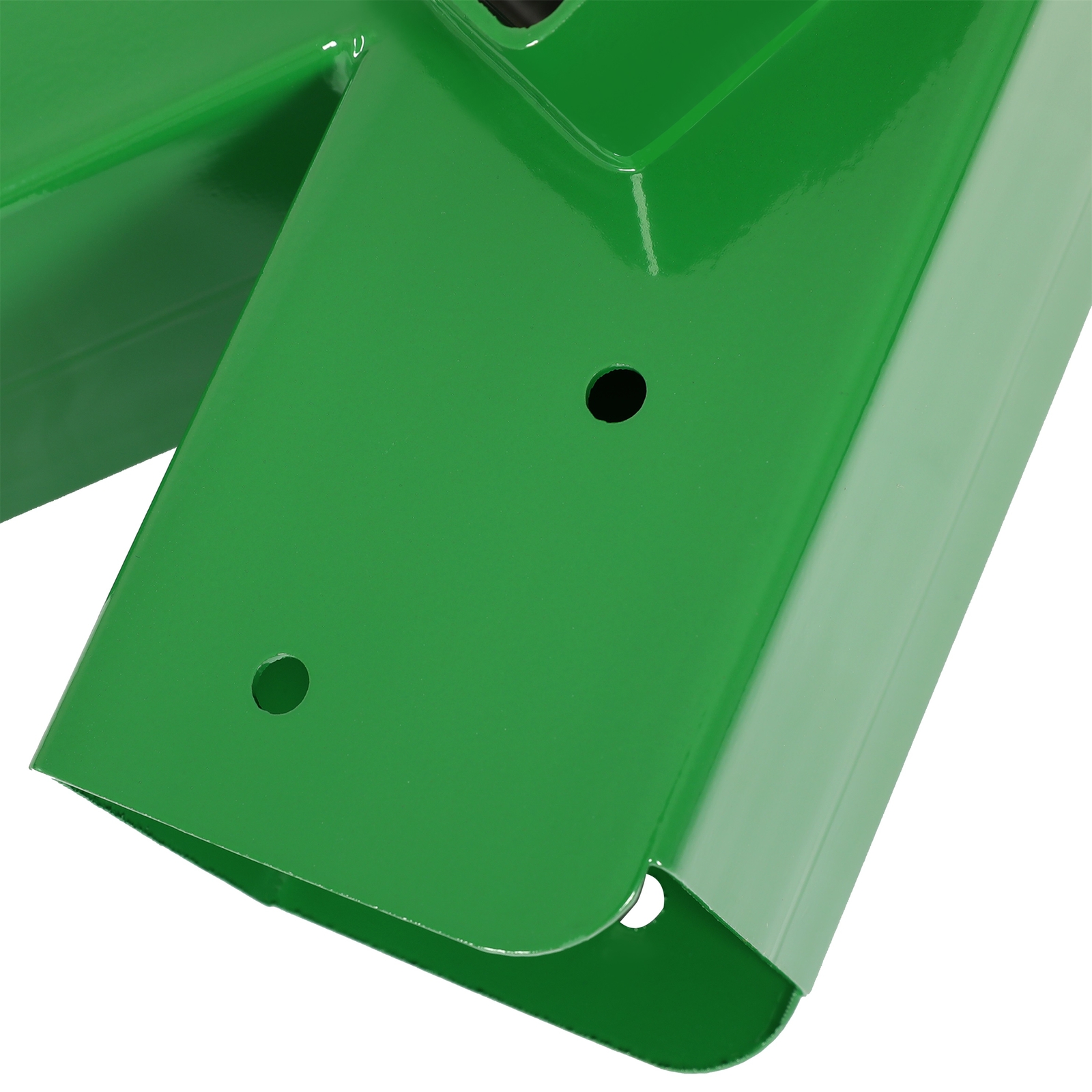 (Set of 2) Brackets 1-2-3 A-Frame Swing Green Powder-Coated Heavy Duty Steel