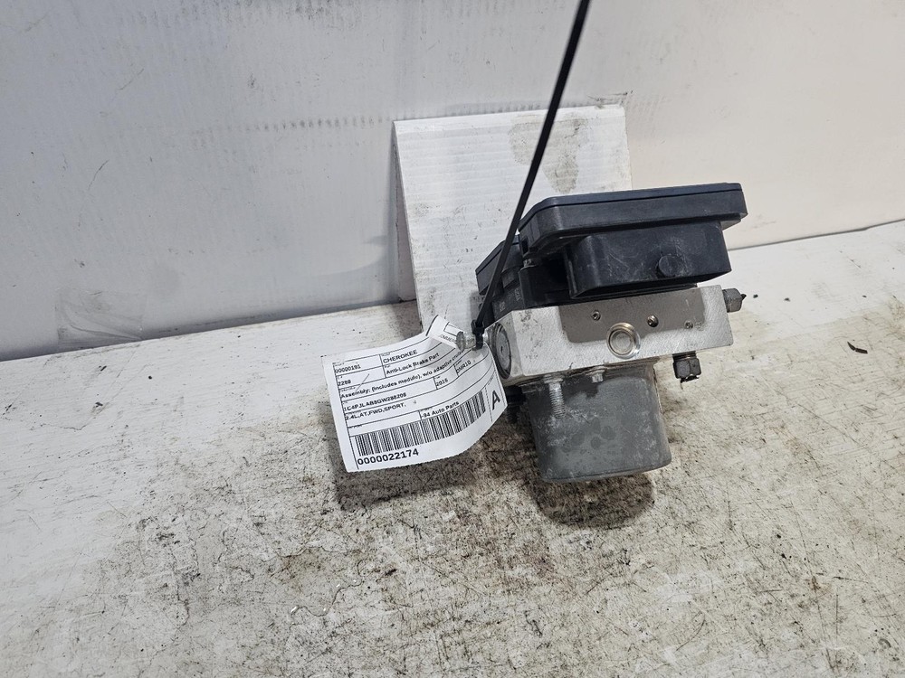 JEEP CHEROKEE Anti-Lock Brake Part Assembly; (includes module), w/o adaptive c