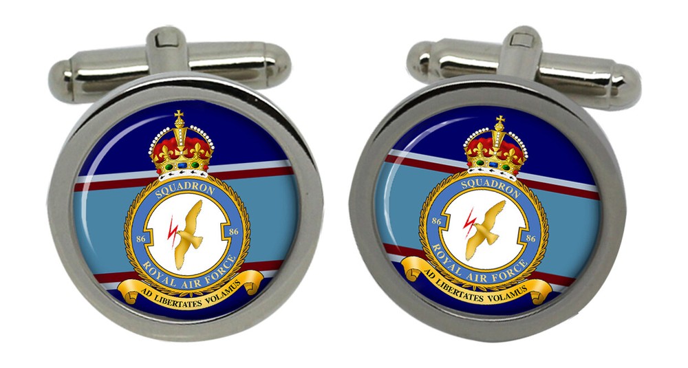 86 Squadron, RAF Cufflinks in Box