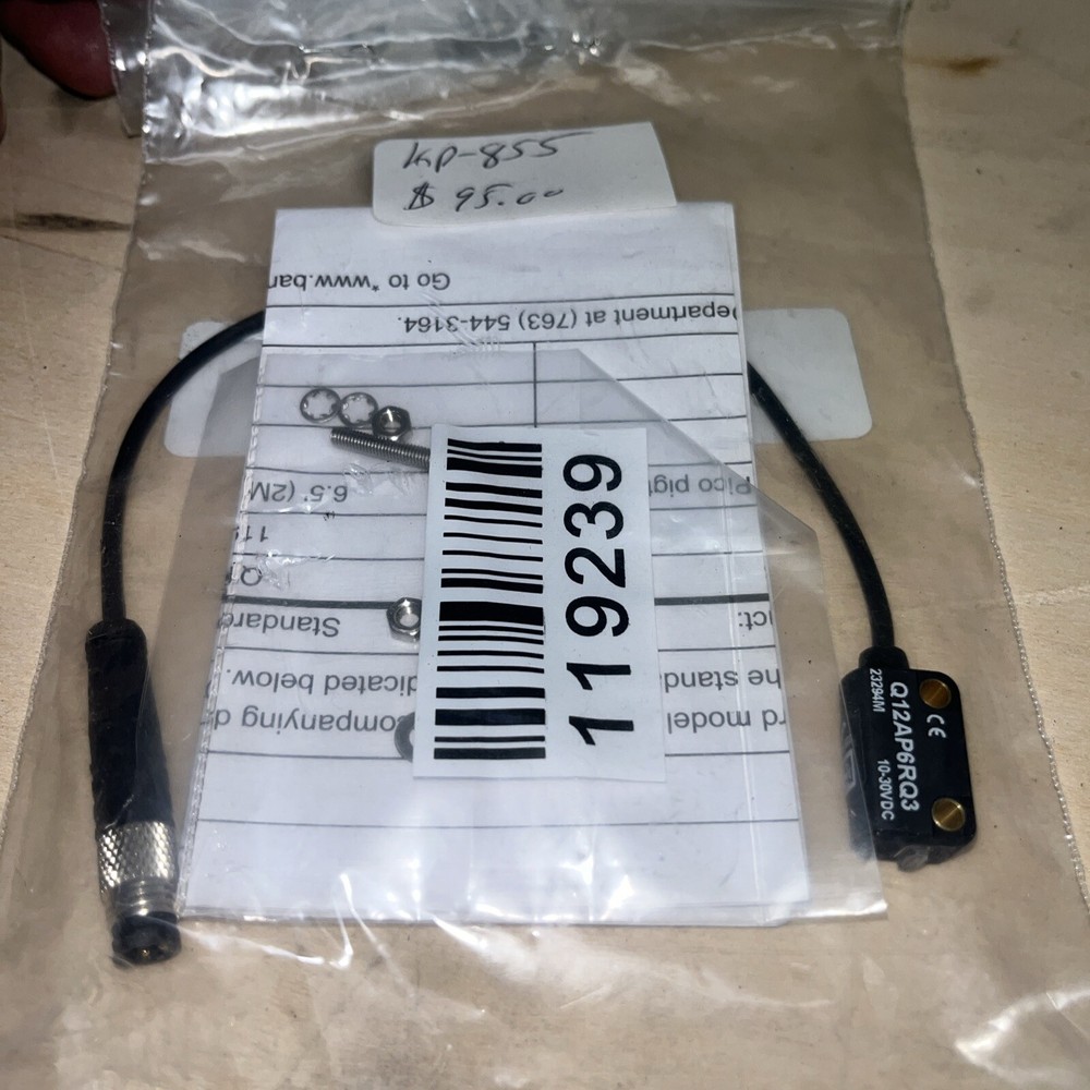 Banner Sensor #Q12AP6RQ3, KP-855